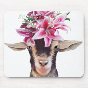 Maus Pad Lily die Ziege Mousepad