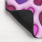 Maus-Pad mit 3D-Glosshörnchen Mousepad (Ecke)