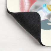 Maus-Pad mit Baby Kitten Mousepad (Ecke)