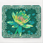 Maus-Pad mit Designer Water Lilie Mousepad (Vorne)