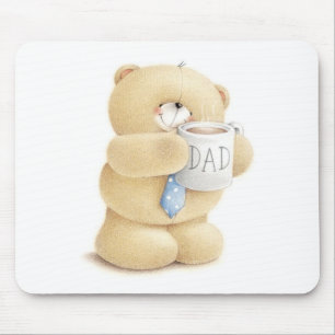 Maus Pad mit einem Teddy Bären. Mousepad