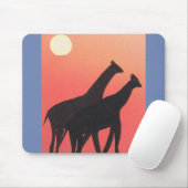 Maus-Pad mit Giraffendesign Mousepad (Mit Mouse)