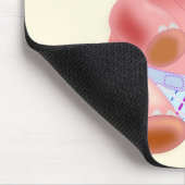 Maus Pad mit Happy Baby Hippo Mousepad (Ecke)