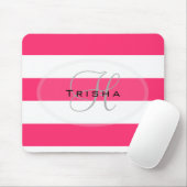 Maus-Pad mit Ihrem Namen HAMbyWG - Pink Mousepad (Mit Mouse)