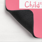 Maus-Pad mit Kindername Melon HAMbWG Mousepad (Ecke)