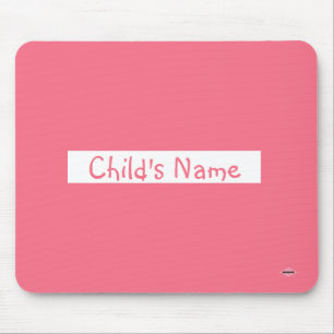 Maus-Pad mit Kindername Melon HAMbWG Mousepad