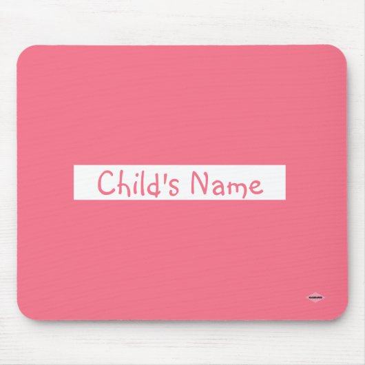 Maus-Pad mit Kindername Melon HAMbWG Mousepad (Vorne)