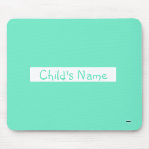 Maus-Pad mit Kindername MintHAMbWG Mousepad