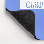 Maus Pad mit Kindername Periwinkle HAMbWG Mousepad (Ecke)