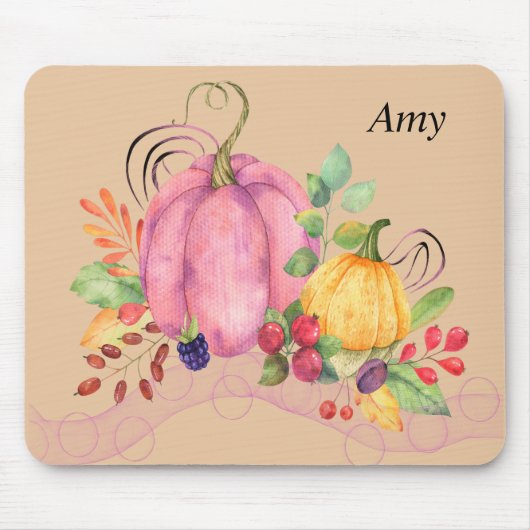 Maus-Pad mit Pumpkins und Berries Mousepad (Vorne)