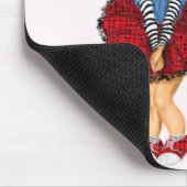 Maus-Pad mit romantischer Couple-Liebe - Kiss Mousepad (Ecke)