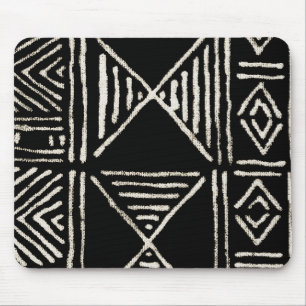 Maus-Pad mit schwarzem Schmuck Mousepad