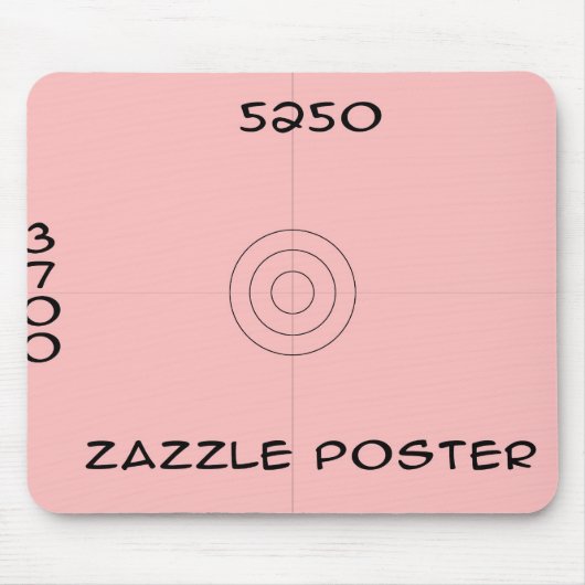 Maus Pad Mousepad (Vorne)