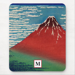 MAUS PAD MT FUJI DRUCKJAPANESE CUSTOM INITIAL MOUSEPAD