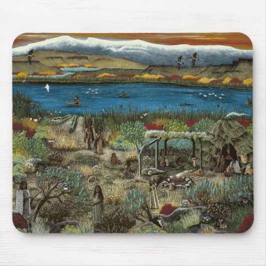 Maus Pad ..Paiute Malerei Mousepad (Vorne)