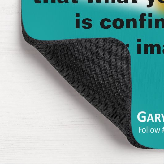 Maus-Pad - "Power-Glaube-Fantasie" Mousepad (Ecke)