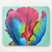 Maus Pad Rainbow Tulip #2 Mousepad (Vorne)