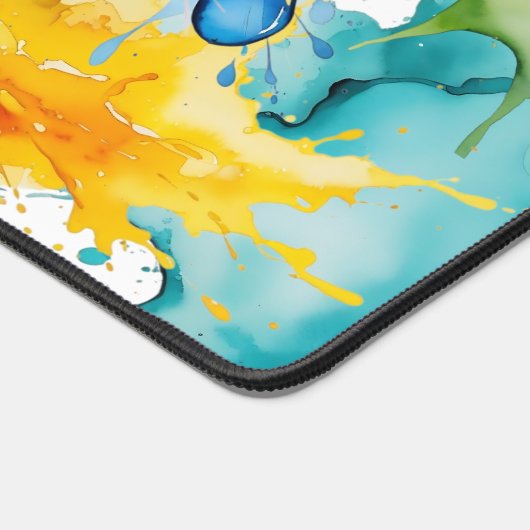 Maus-Pad & Schreibtisch-matte mit Abstraktem Water Schreibtischunterlage (Ecke)