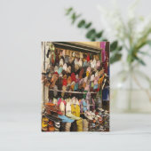 Maus Pad - Shoe Seller Tangier Kasbah Postkarte (Stehend Vorderseite)