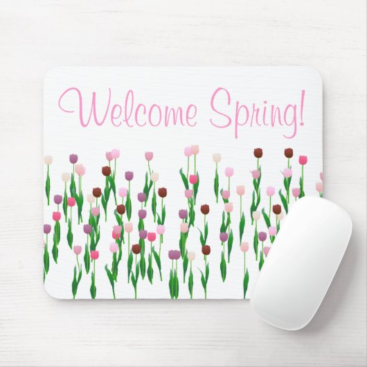 Maus Pad - Terrific Tulips Mousepad (Mit Mouse)