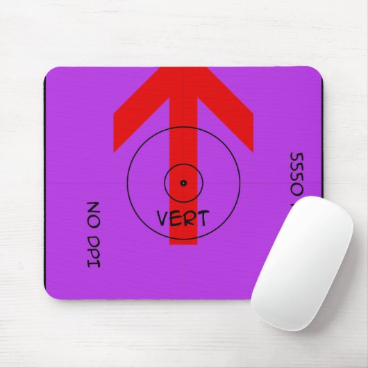 Maus Pad VERT - Tempel Mousepad (Mit Mouse)