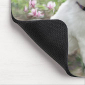 Maus Pad - White Akita Mousepad (Ecke)