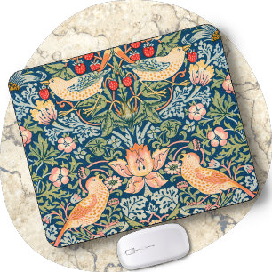 MAUS PAD - William Morris - "Strawberry Thief" Mousepad