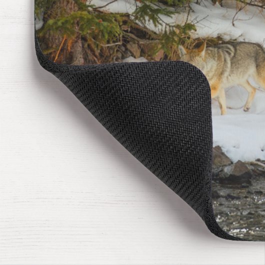 Maus Pad-Yellowstone-Coyote Mousepad (Ecke)