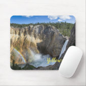 Maus Pad-Yellowstone Falls Mousepad (Mit Mouse)