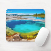 Maus Pad-Yellowstone Mousepad (Mit Mouse)