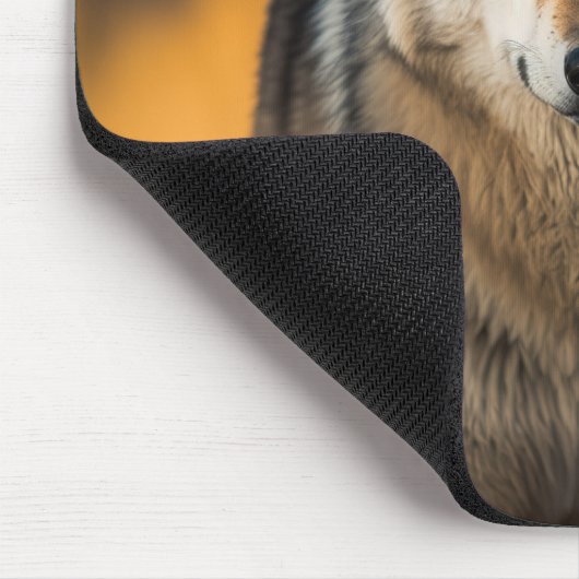 Maus Pad-Yellowstone Wolf Mousepad (Ecke)