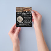 Maus, Pest Kontrolle Werbung Flyer (Gruppe)