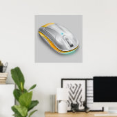 Maus Poster (Heimbüro)