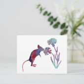 Maus Postkarte (Stehend Vorderseite)
