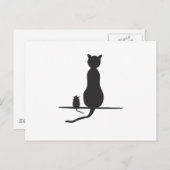 Maus Postkarte (Vorne/Hinten)