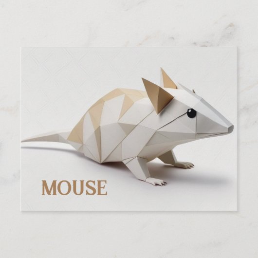 Maus-Postkarte Postkarte (Vorderseite)