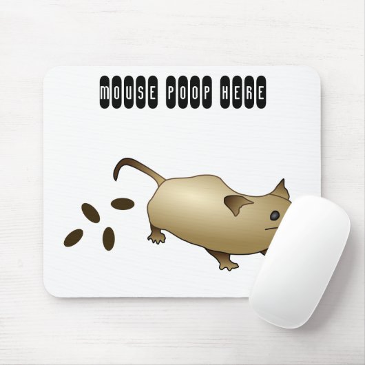 Maus, Ratte kacken 3, Ratte kacken 2, Ratte kacken Mousepad (Mit Mouse)
