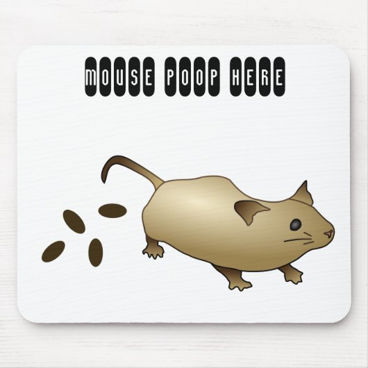 Maus, Ratte kacken 3, Ratte kacken 2, Ratte kacken Mousepad (Vorne)