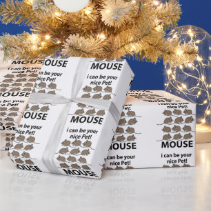 Maus Ratte Tier Ich Kann Deine Nettes Haustier Mau Geschenkpapier