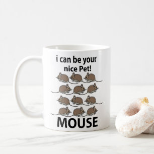 Maus Ratte Tier Ich Kann Deine Nettes Haustier Mau Kaffeetasse
