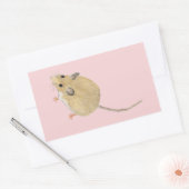 Maus Rechteckiger Aufkleber (Umschlag)