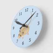 Maus Runde Wanduhr (Winkel)