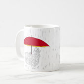 Maus-Schirm für Ziege Kaffeetasse (Vorderseite Links)