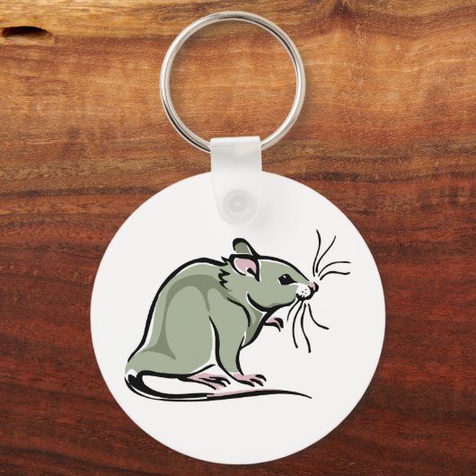 Maus Schlüsselanhänger (Vorderseite)