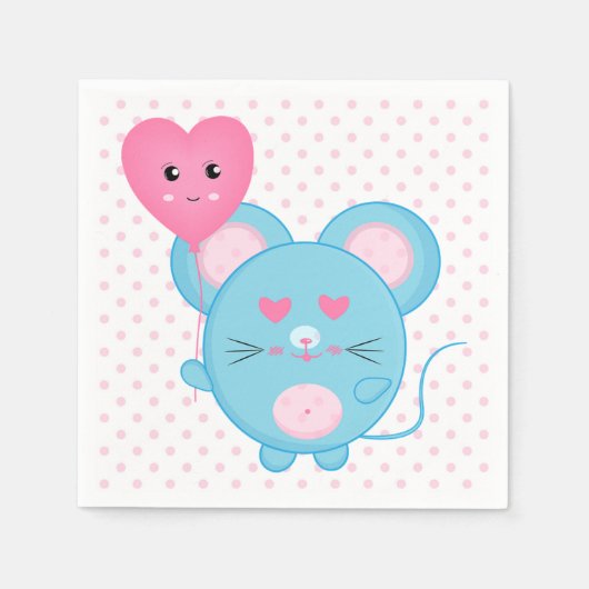 Maus Serviette (Vorderseite)