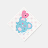 Maus Serviette (Ecke)