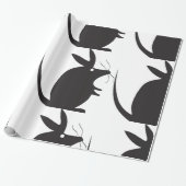 Maus-Silhouette Geschenkpapier (Ungerollt)