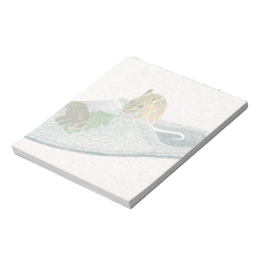 Maus Slipper Notizblock (Rotiert)