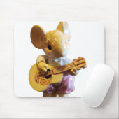 Maus spielen Gitarre oder Ihr Bild Mousepad (Mit Mouse)
