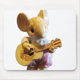 Maus spielen Gitarre oder Ihr Bild Mousepad